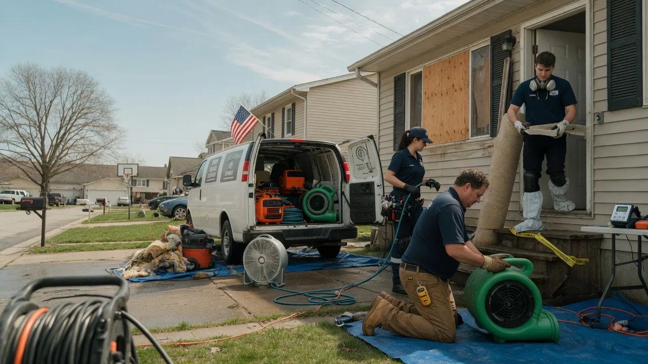 Water Damage Restoration in Spring Valley, WI near me